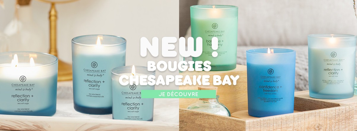 Exclusivité bougies chesapeake bay boutique Cometeshop 13 rue de l'asile popincourt Paris